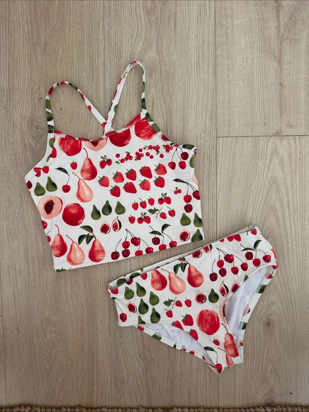 Lisa Says Gah x Hanna Andersson Girls Swimsuit